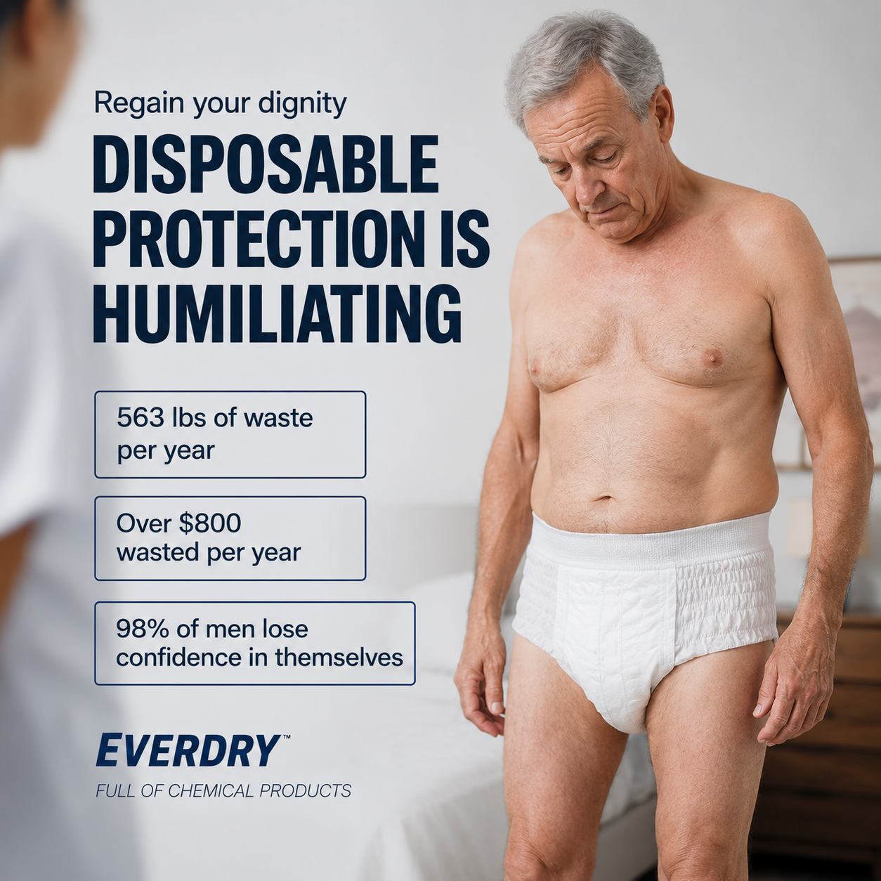 EVERDRY™ 95% Cotton Leakproof Boxer Briefs