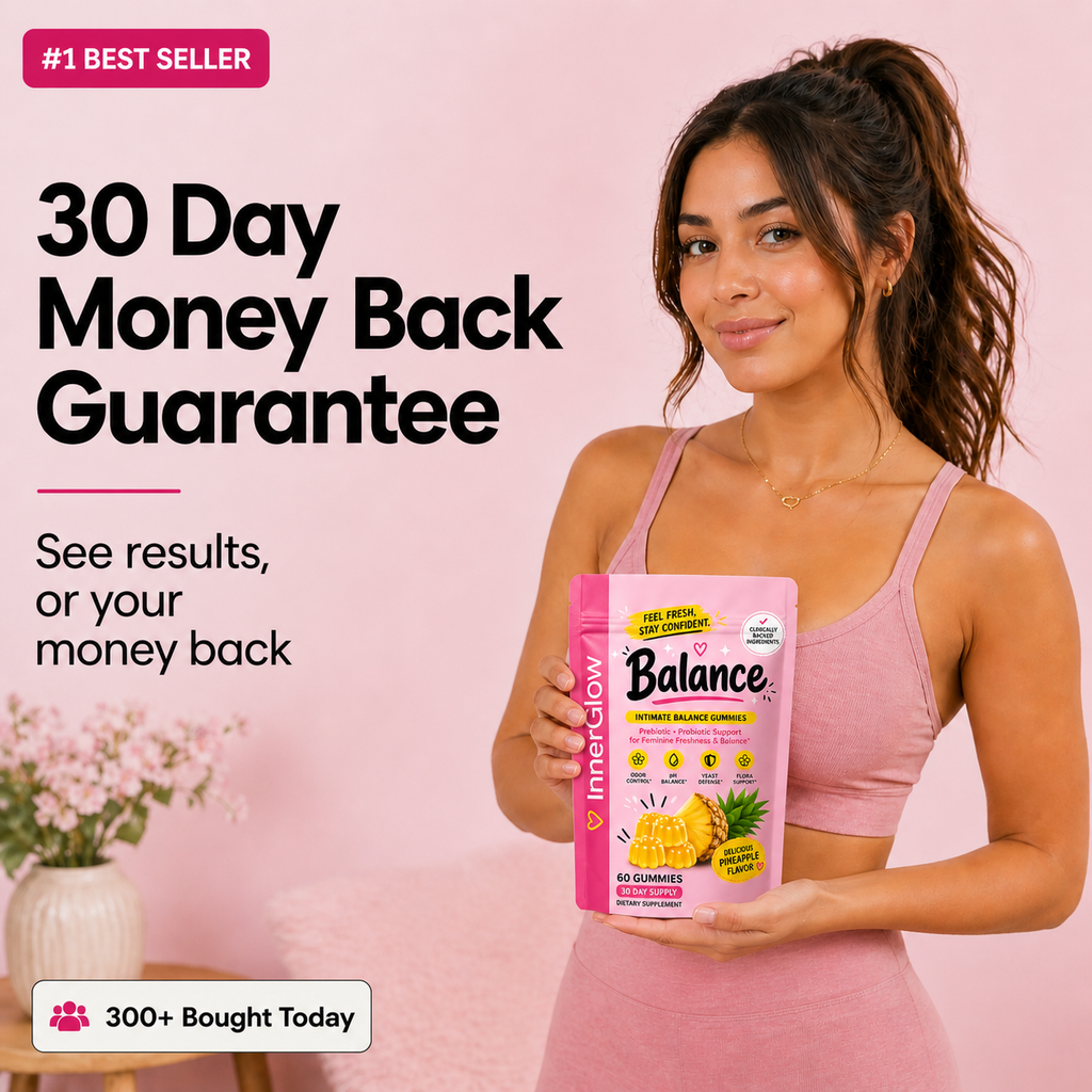 Inner Glow Balance™ – Feminine pH & Probiotic Gummies for Daily Confidence