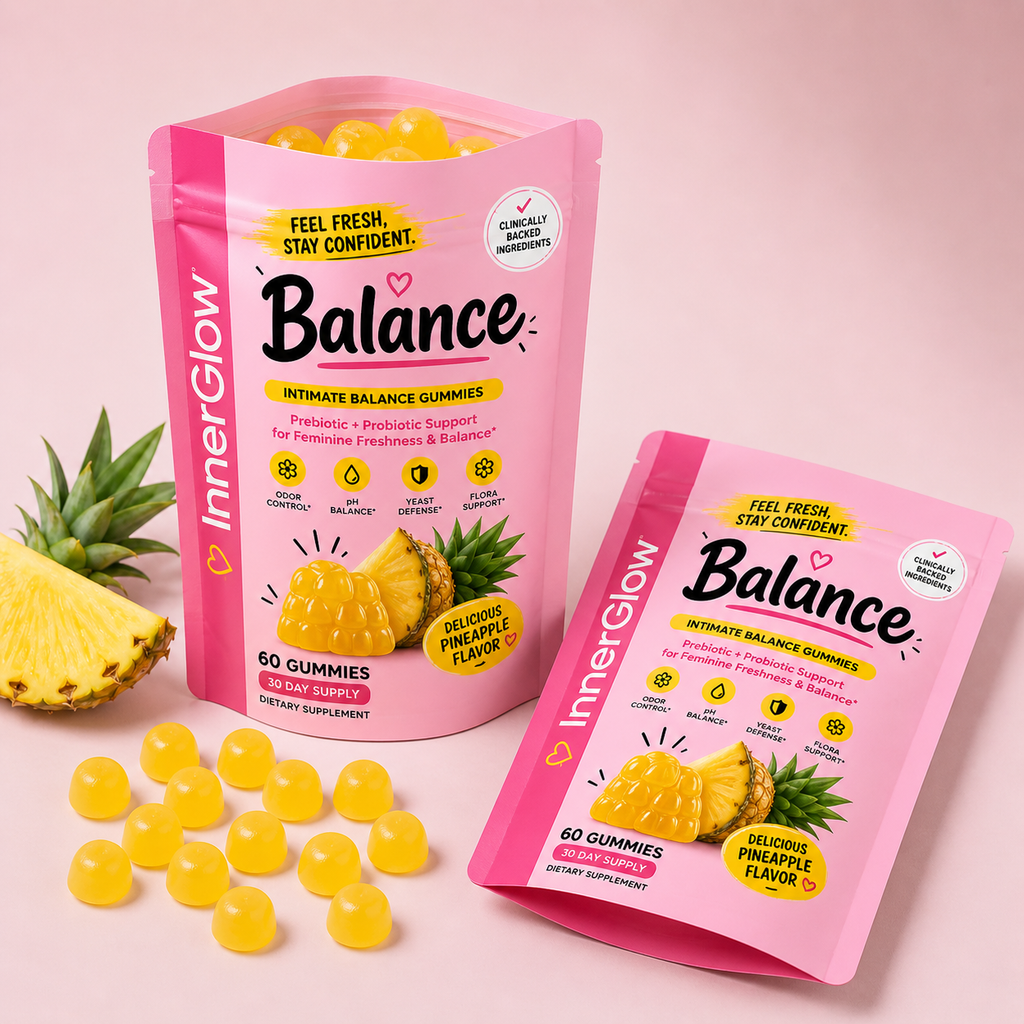 Inner Glow Balance™ – Feminine pH & Probiotic Gummies for Daily Confidence