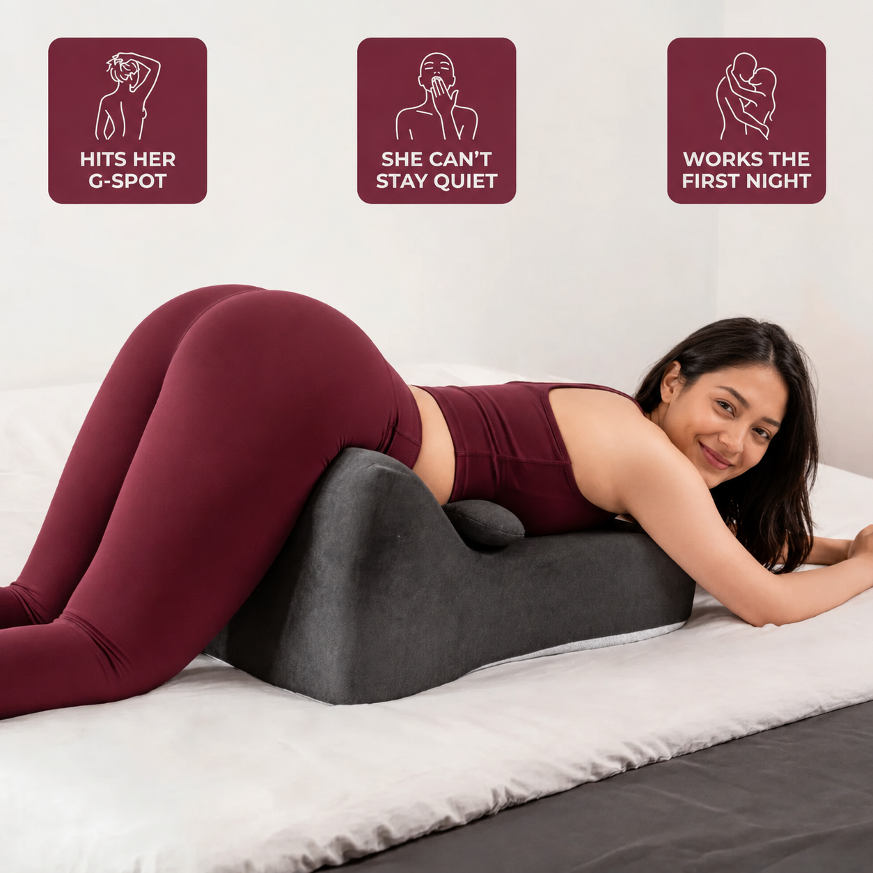 MoodLift™ 27° Intimacy Pillow